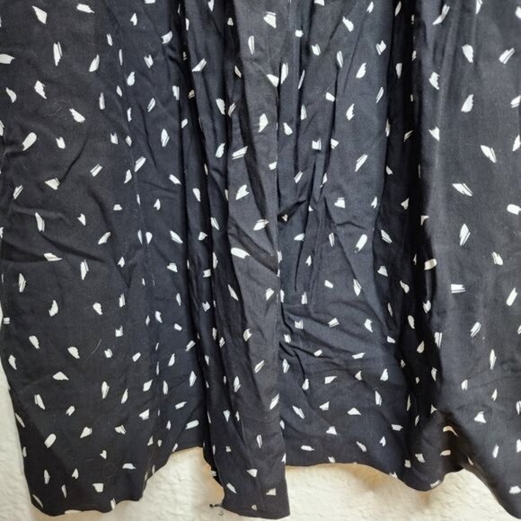 Lulus In Demand Black and White Print Sleeveless Wide-Leg Jumpsuit Size XL - Picture 12 of 12